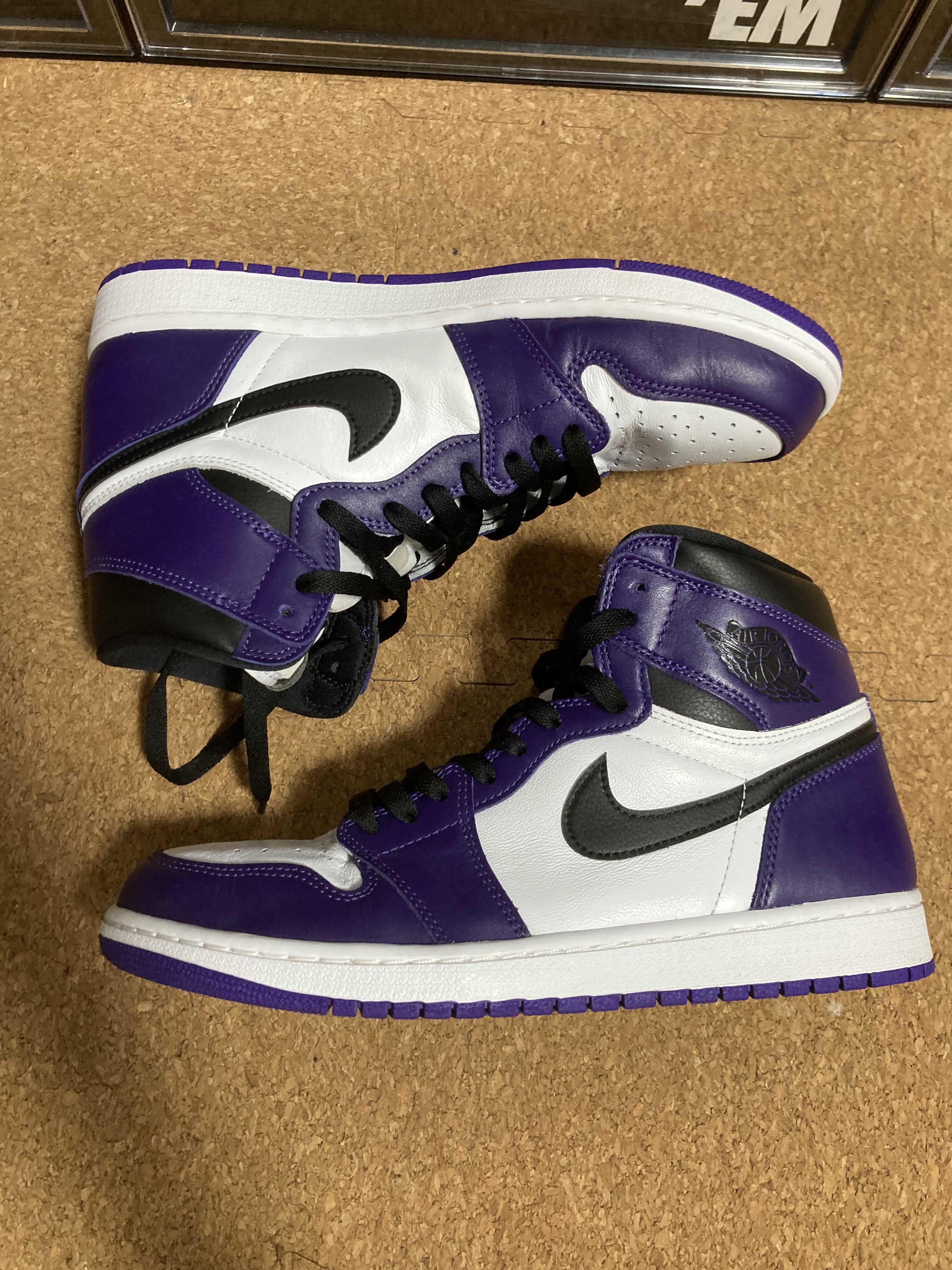Nike Air Jordan 1 Retro High OG "Court Purple White/Black" (2020)   