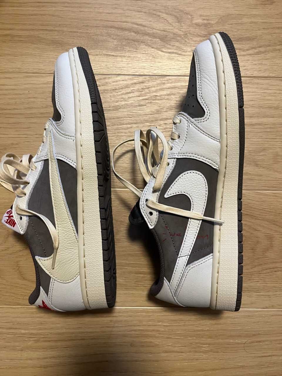 Travis Scott × Nike Air Jordan 1 Low OG SP "Reverse Mocha/Sail and Ridgerock"