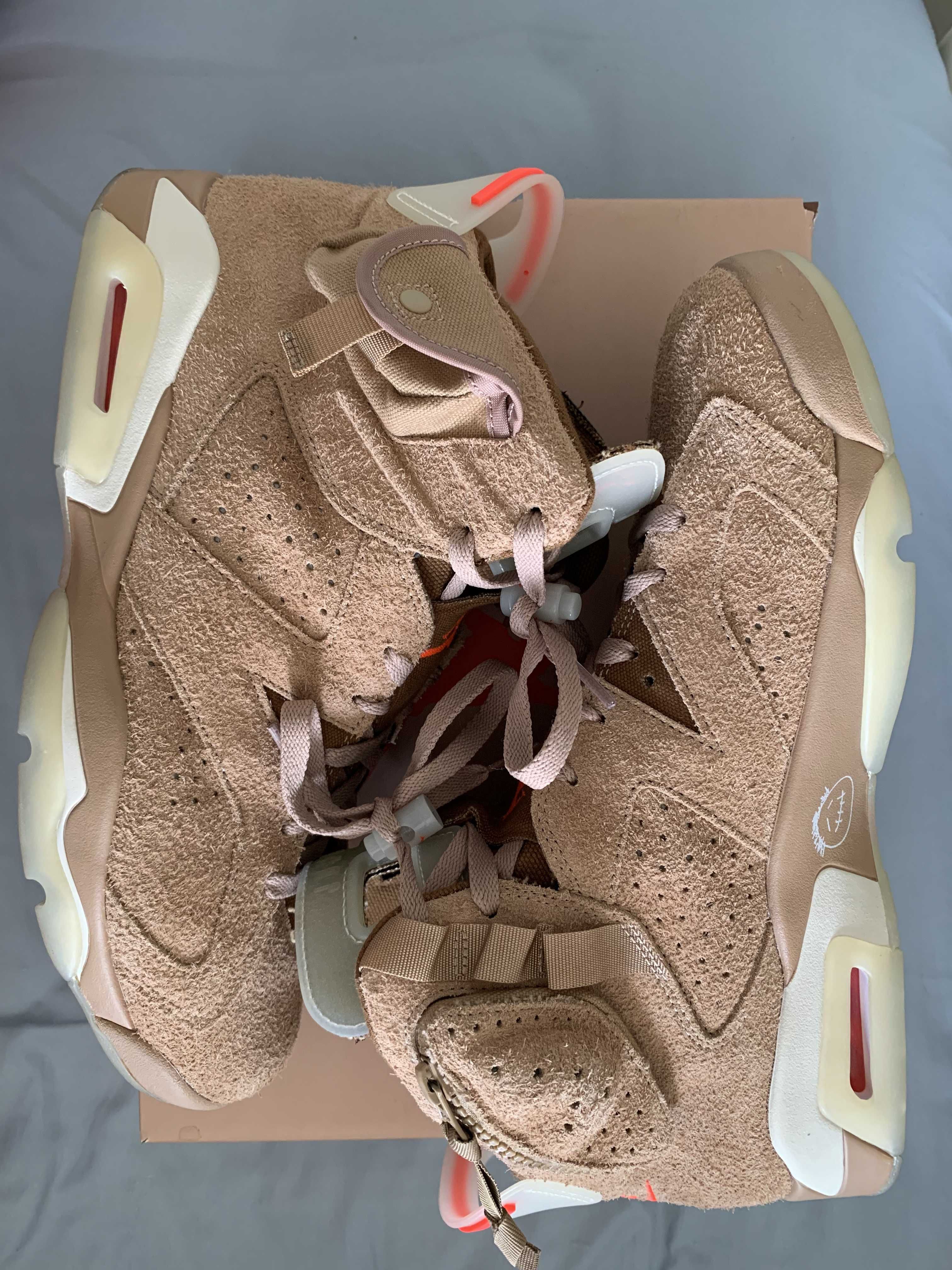 Travis Scott × Nike Air Jordan 6 "British Khaki"