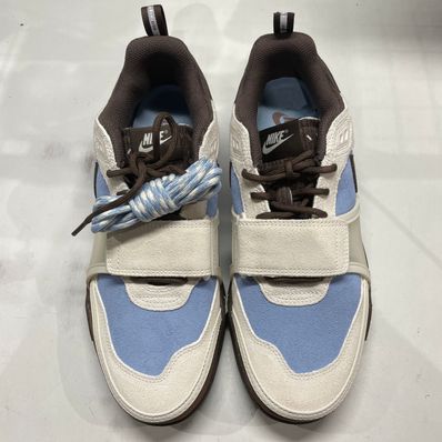 Travis Scott × Nike Zoom Field Jaxx "Pale Ivory and Leche Blue"