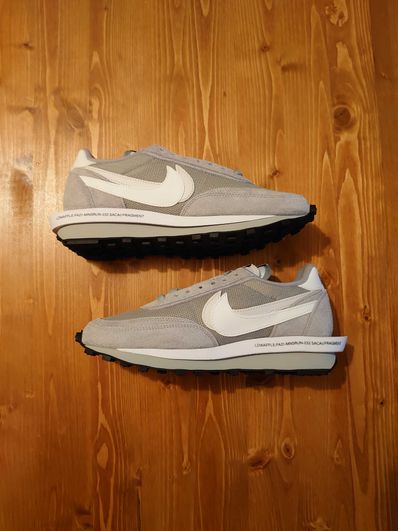 Fragment × sacai × Nike LD Waffle "Light Smoke Grey"