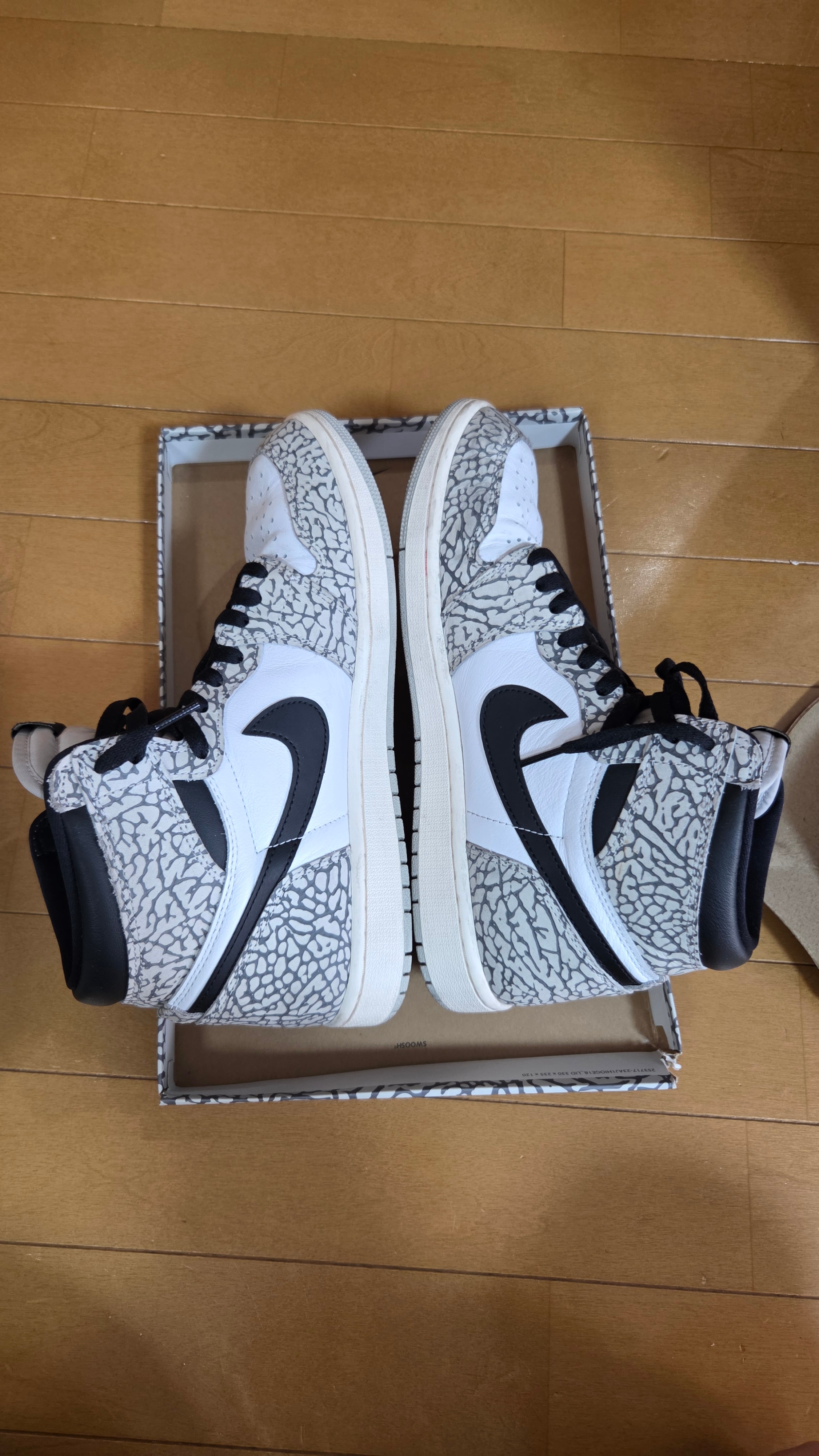 Nike Air Jordan 1 High OG "White Cement/Safari"