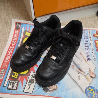 Nike Air Force 1 Low '07 "Black/Black"