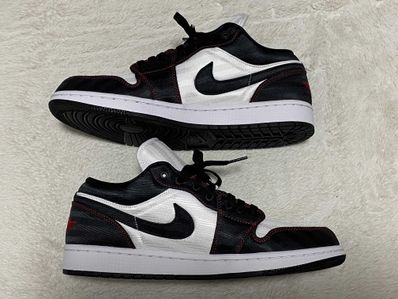 Nike Women's Air Jordan 1 Low SE UTL "Black/White/Gym Red"