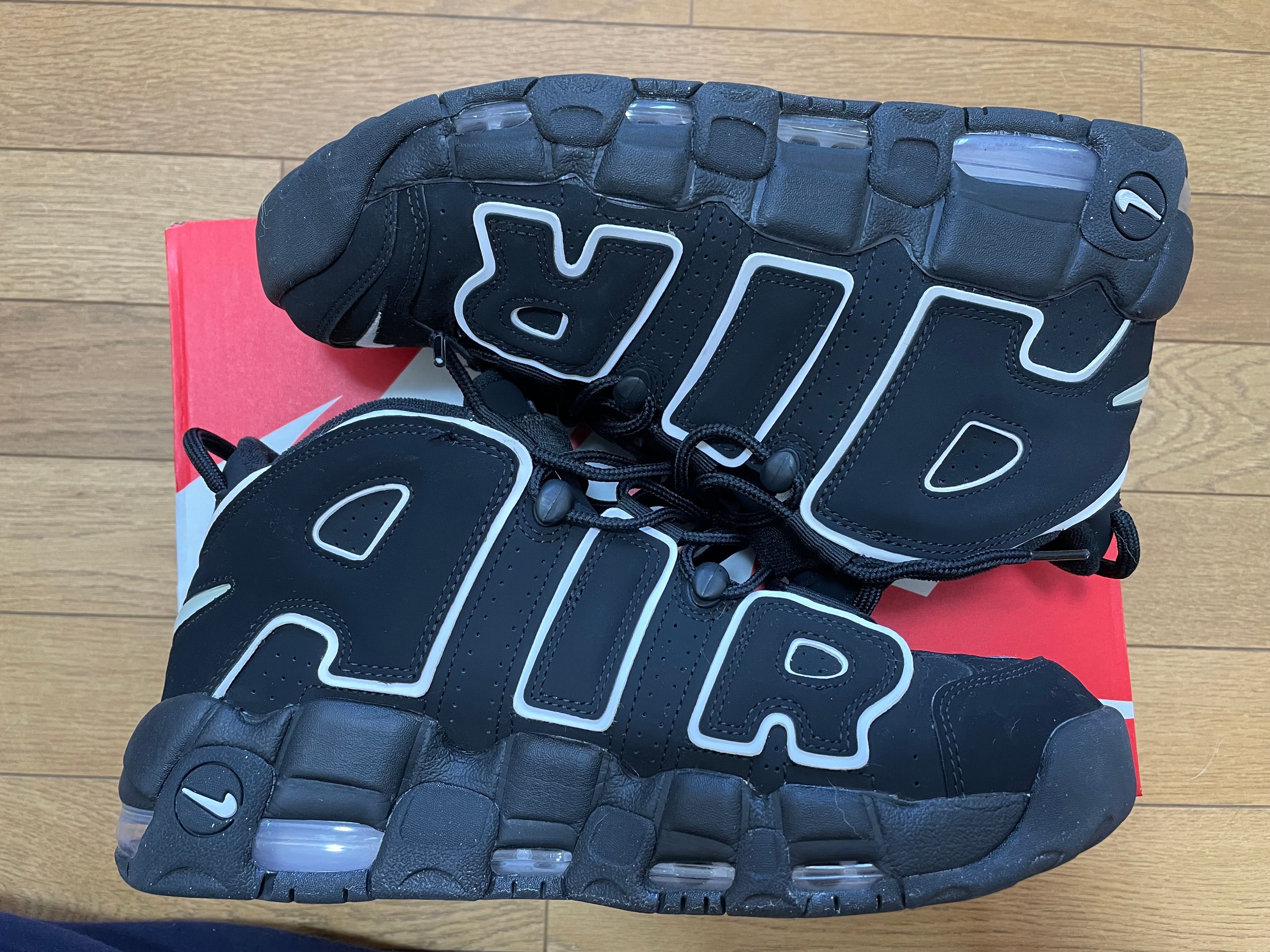Nike Air More Uptempo "Black/White"(2020)