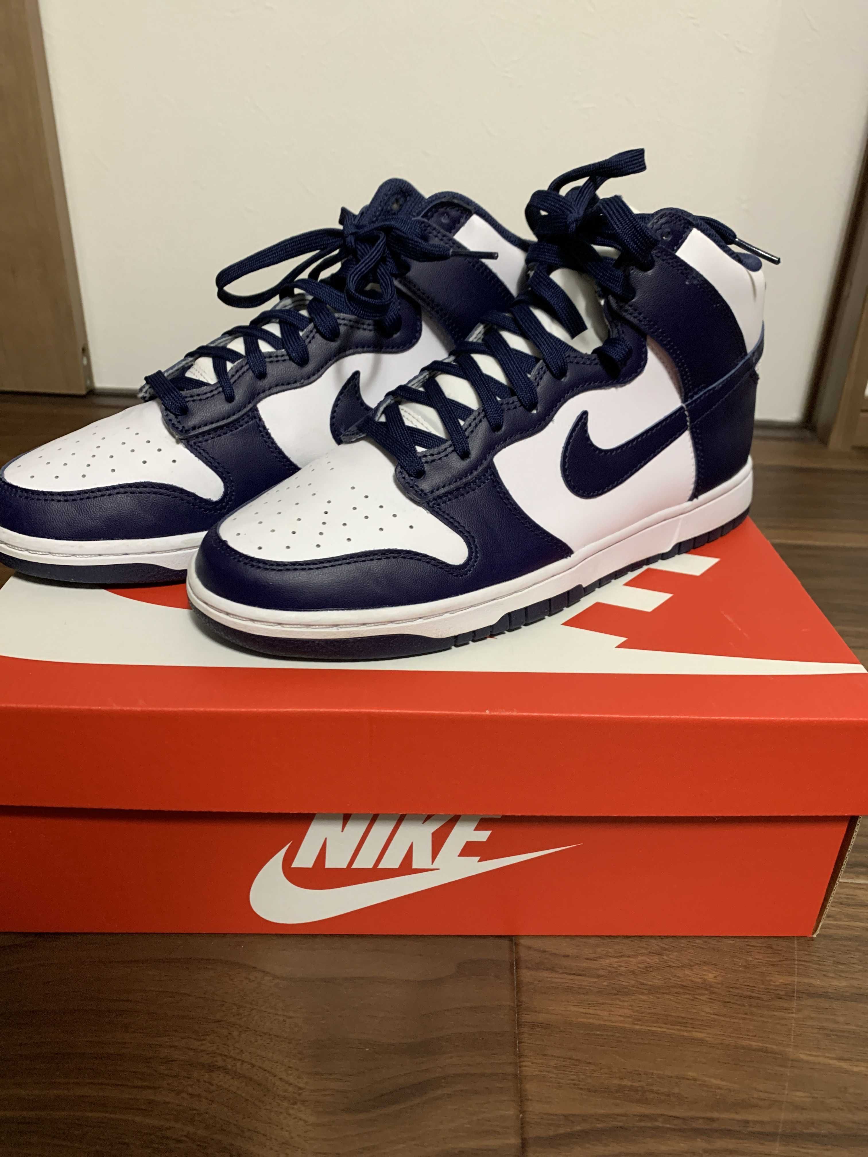 Nike Dunk High "Championship Navy"