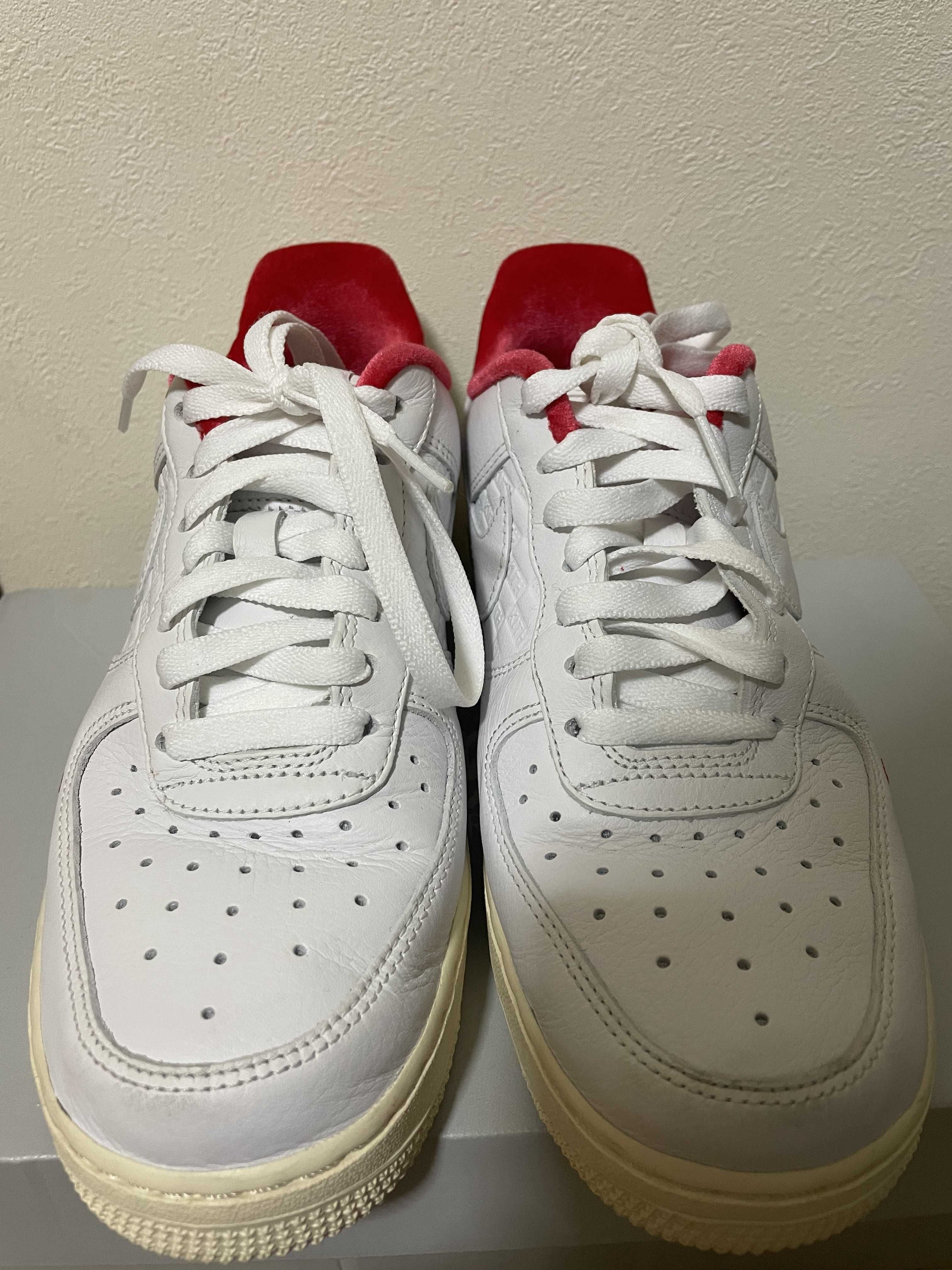 KITH × Nike Air Force 1 Low "White/Red"