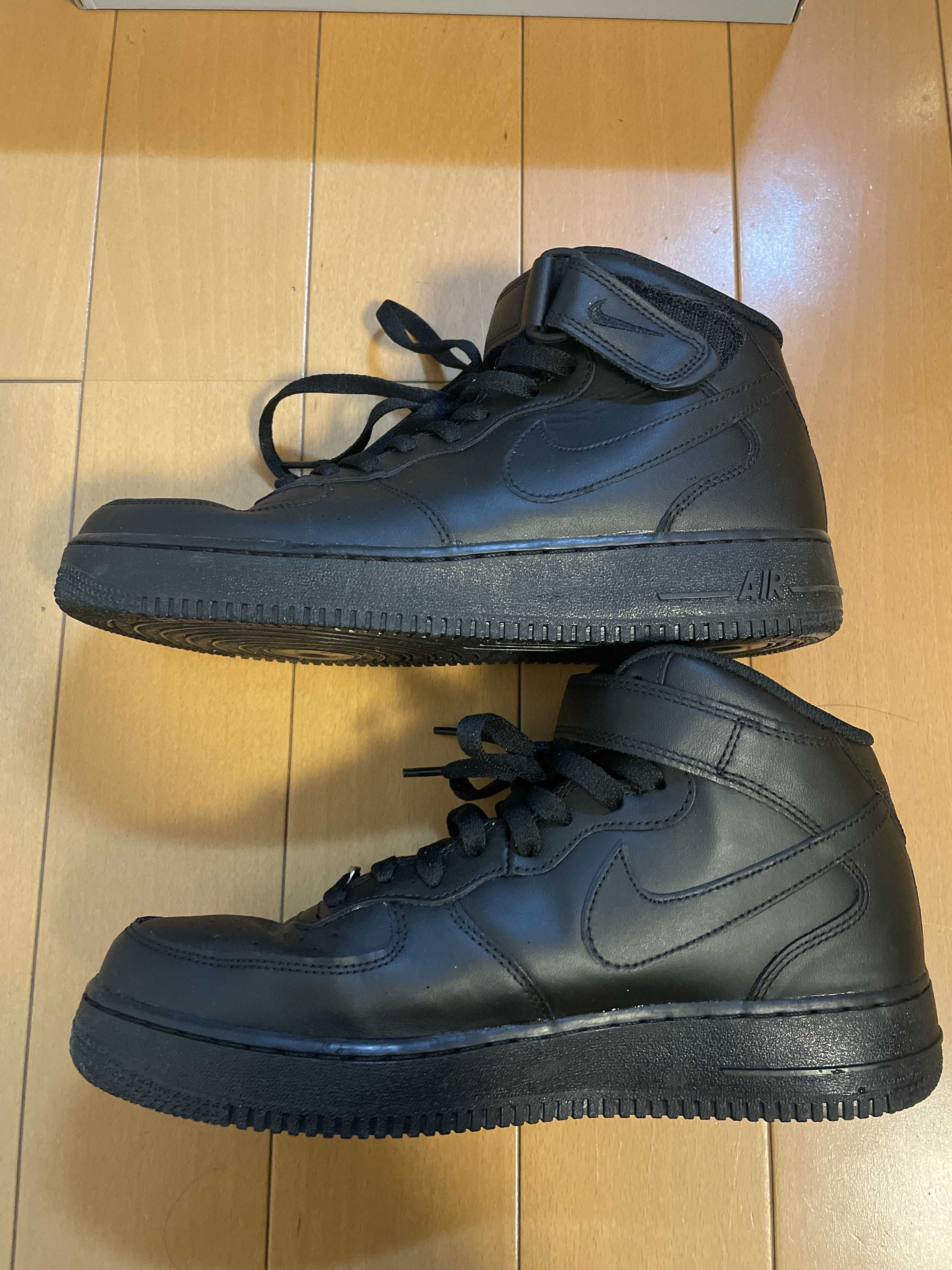 Nike Air Force 1 Mid '07 "Black/Black" (315123-001/CW2289-001)