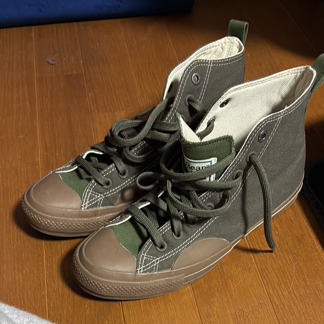 エルエルビーン × コンバース オールスター 100 ハイ "グリーン"