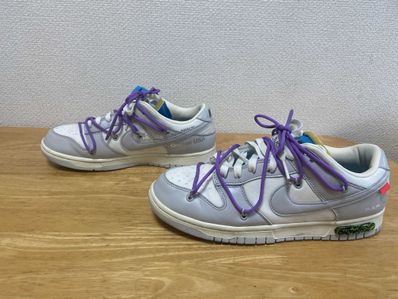 Off-White × Nike Dunk Low "Sail/Neutral Gray"