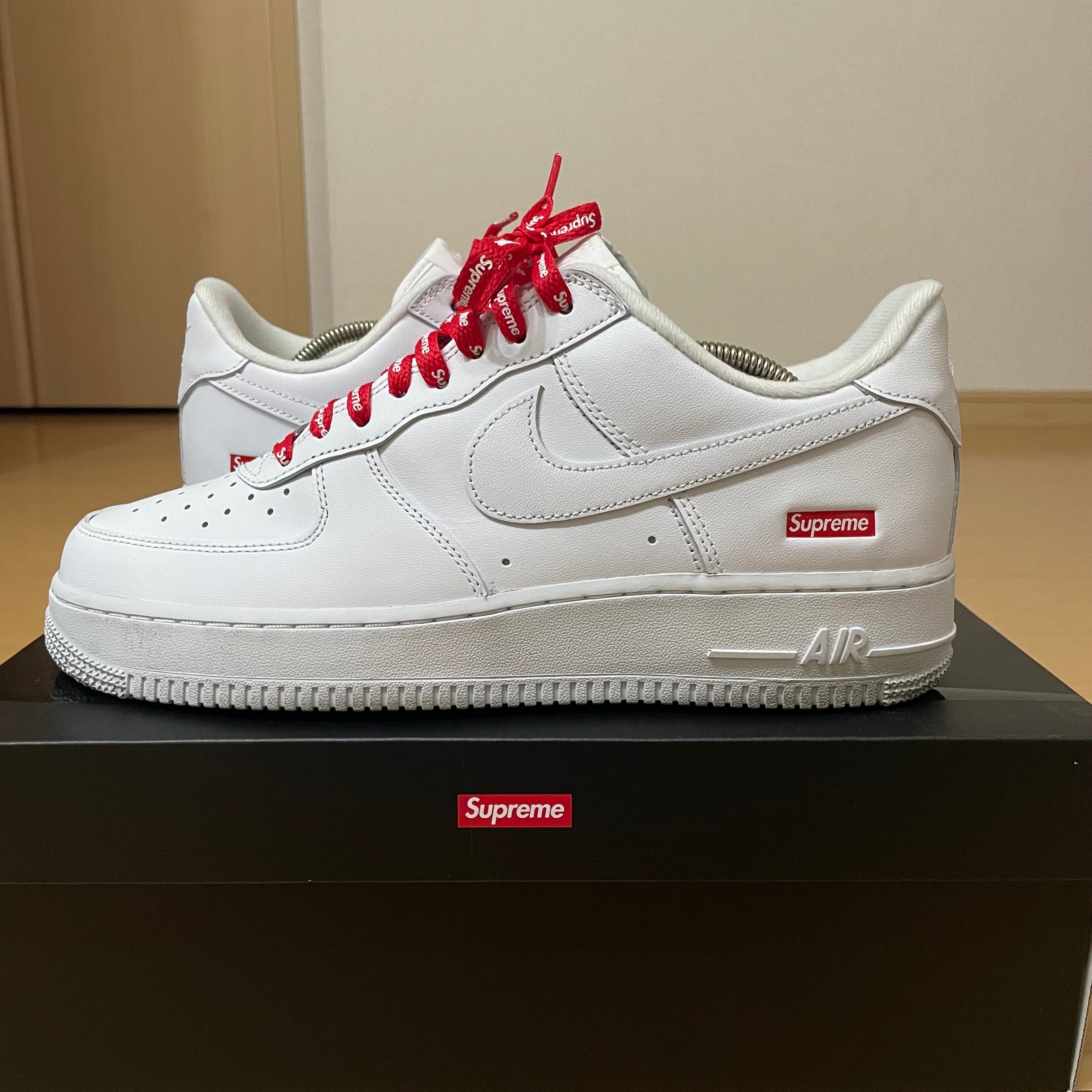 Supreme × Nike Air Force 1 Low "White"