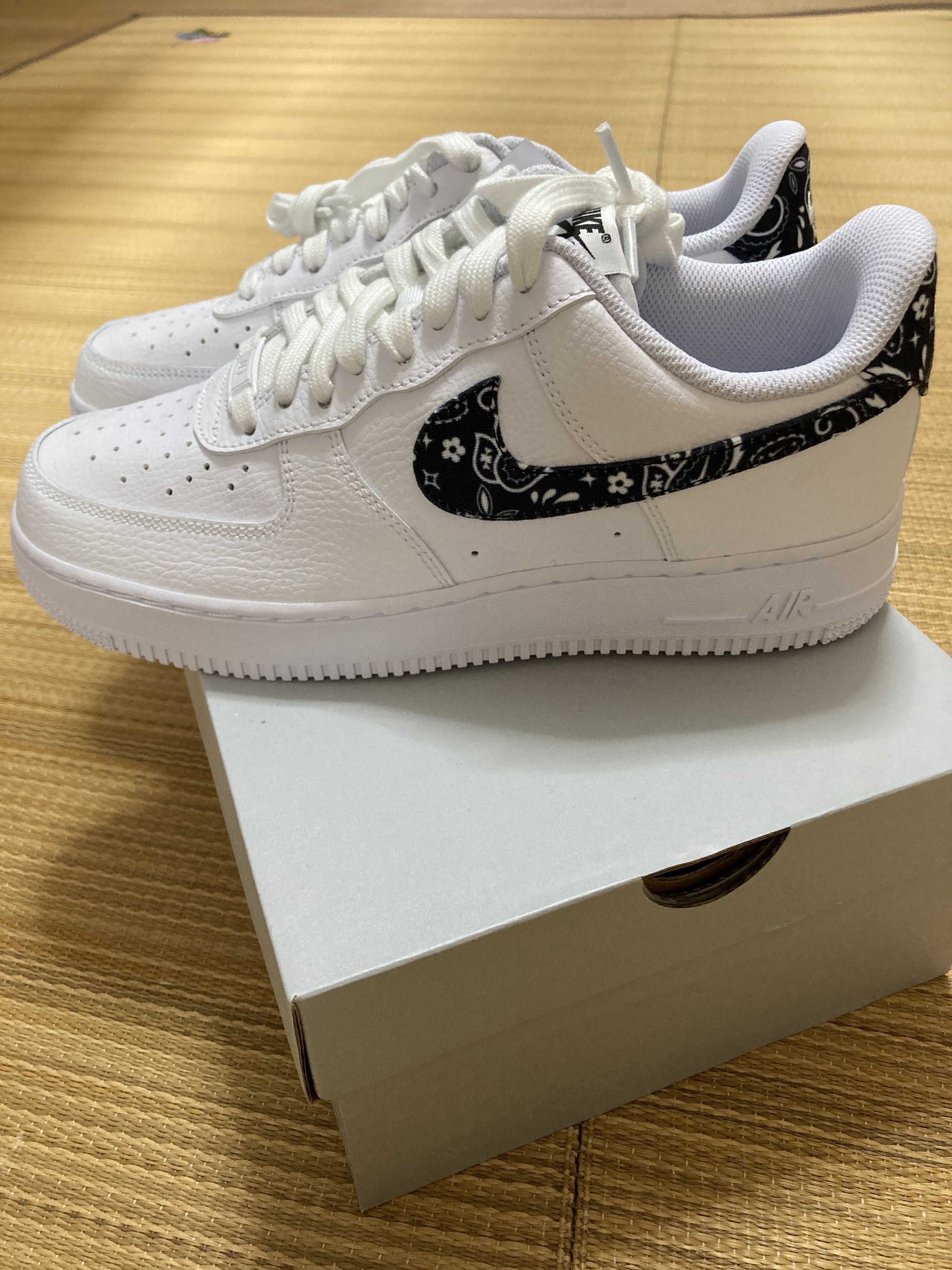 Nike Women's Air Force 1 Low '07 Essential "Black Paisley"