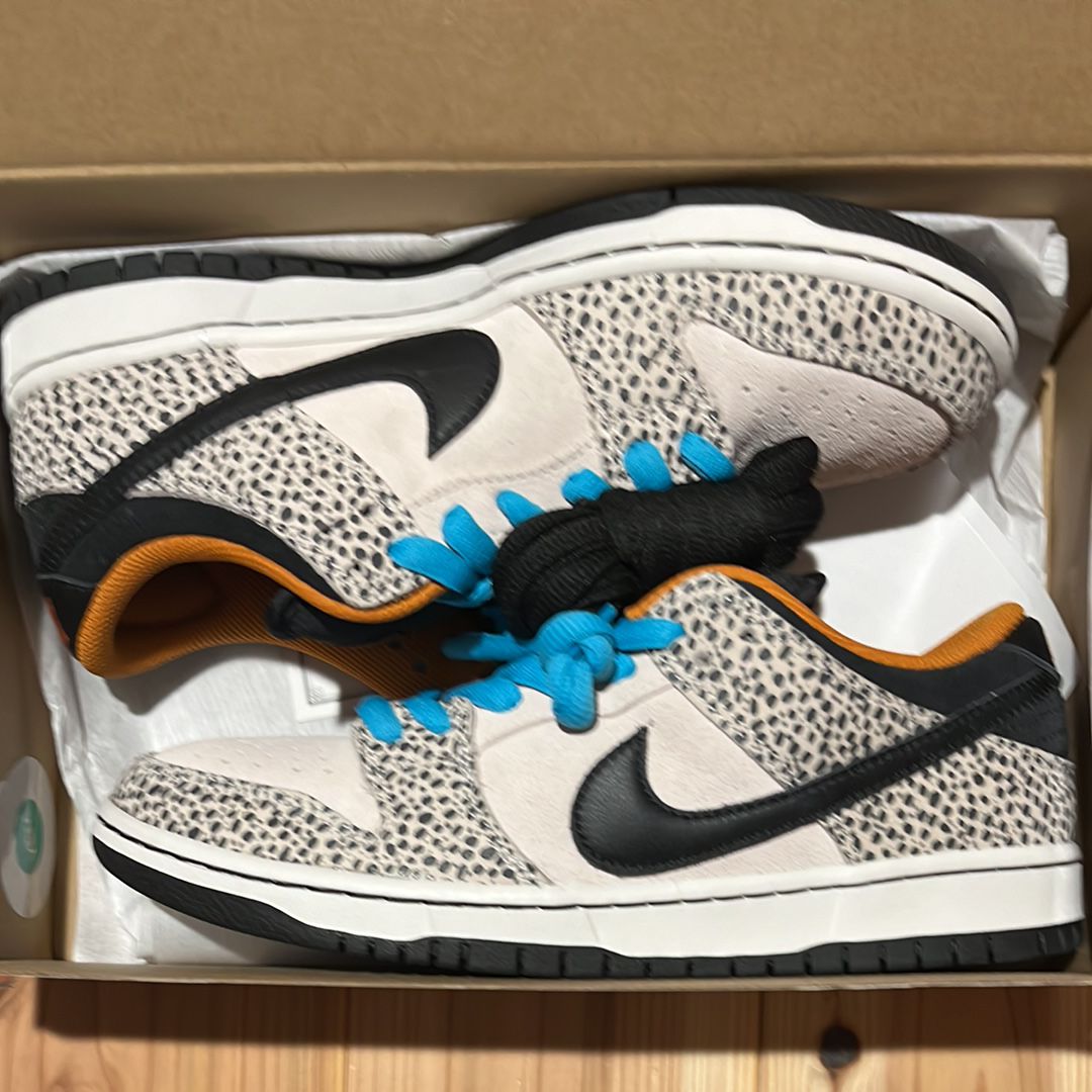 Nike SB Dunk Low Pro Electric Safari "Phantom and Black"