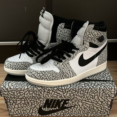 Nike Air Jordan 1 High OG "White Cement/Safari"