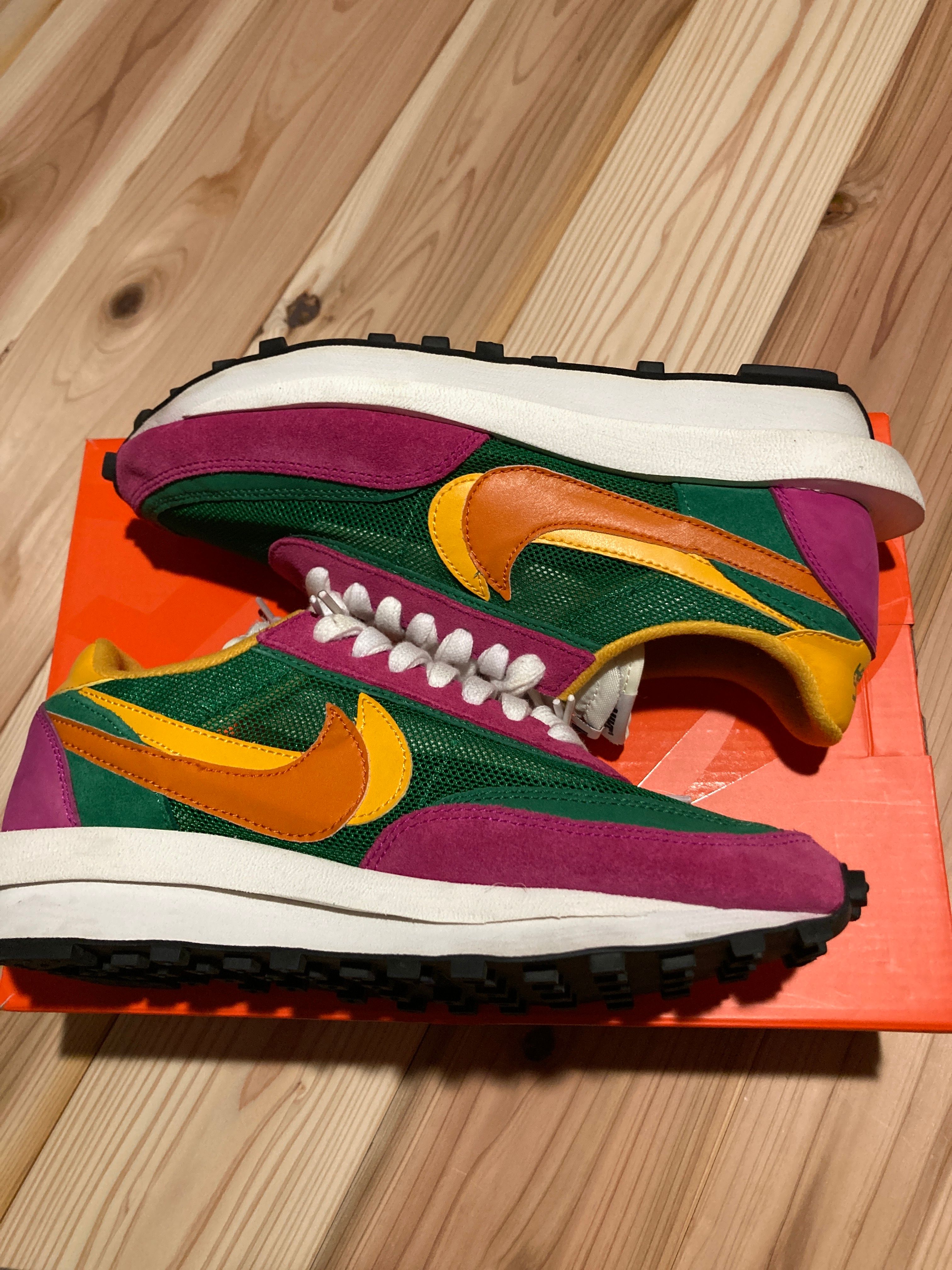 sacai × NIKE LDV WAFFLE "PINE GREEN"