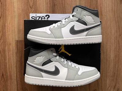 Nike Air Jordan 1 Mid "Grey White/Anthracite"