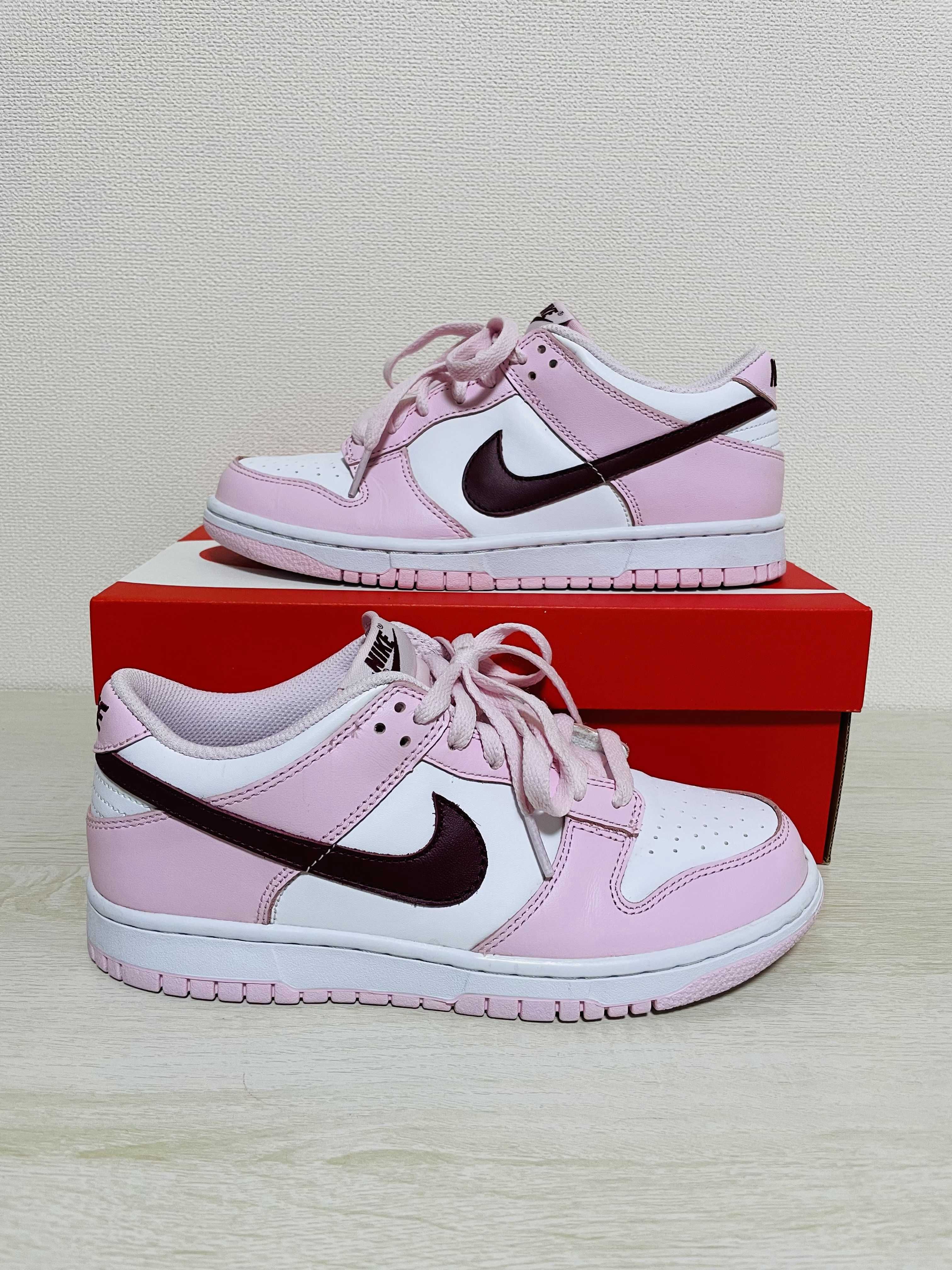NIKE GS DUNK LOW "TULIP PINK"