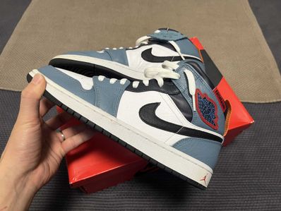 FACETASM × Nike Air Jordan 1 Mid "White/Navy"