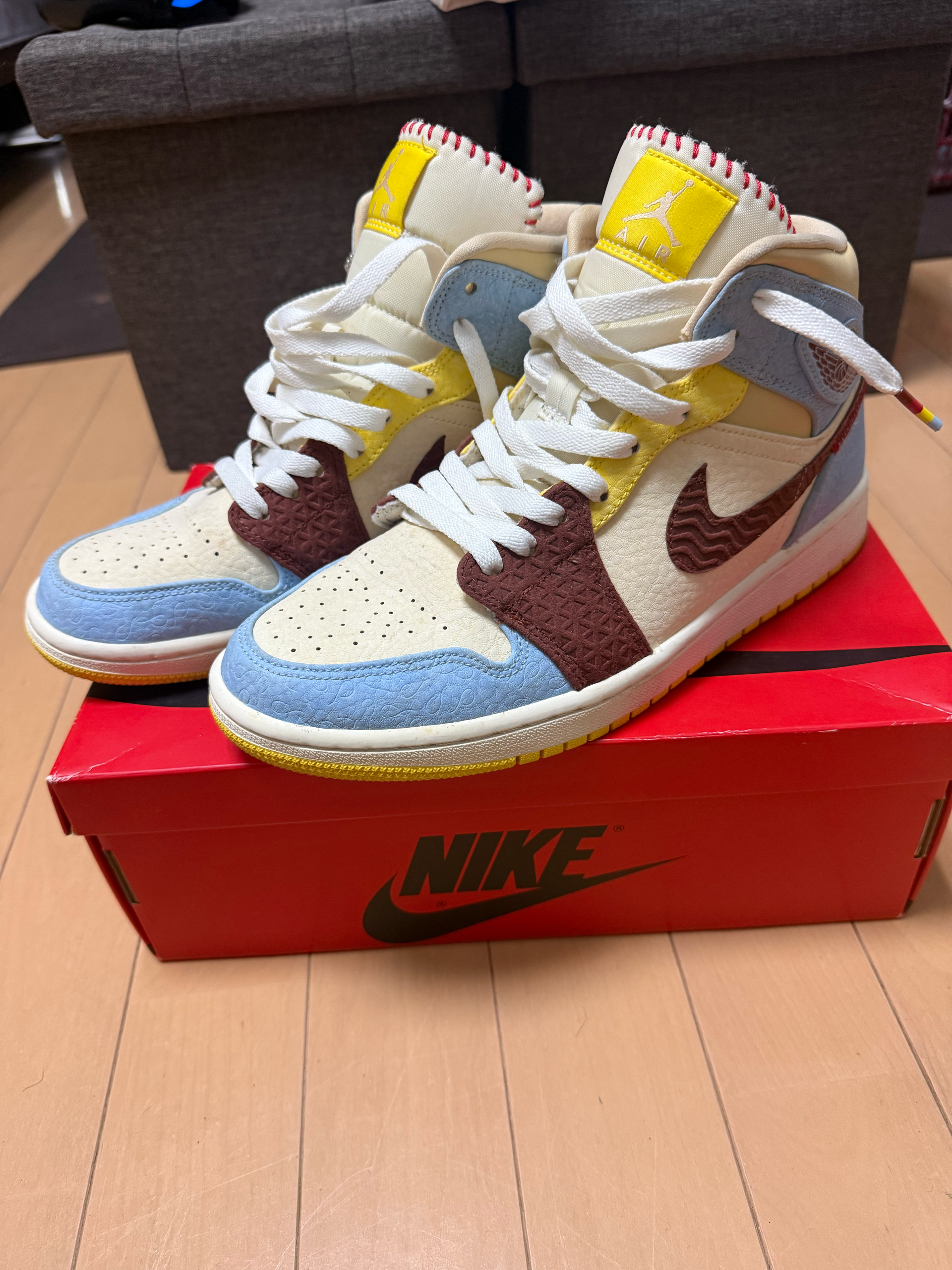 Maison Chateau Rouge × Nike Air Jordan 1 Mid SE "Fearless"