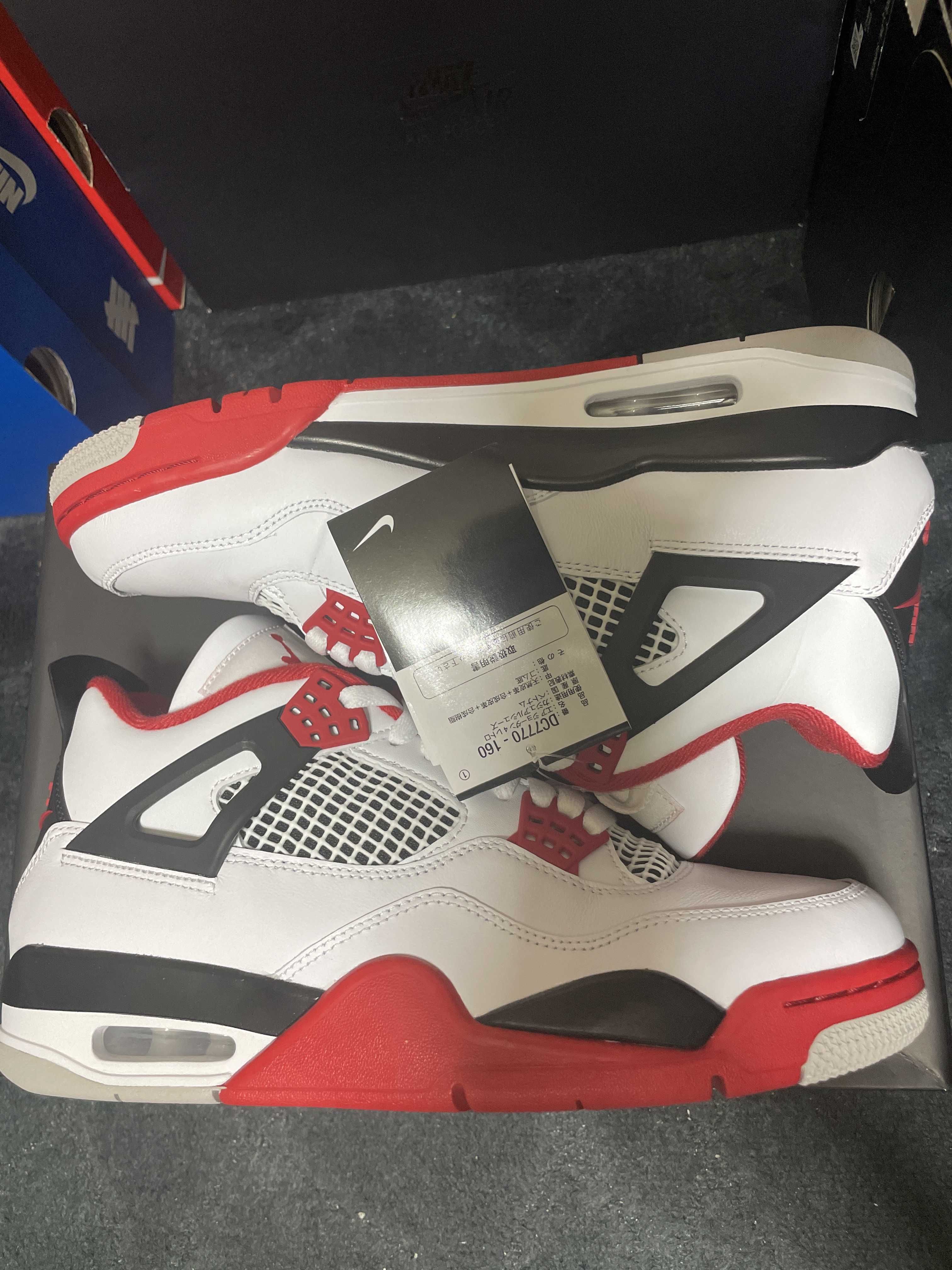 Nike Air Jordan 4 Retro OG "Fire Red" (2020)
