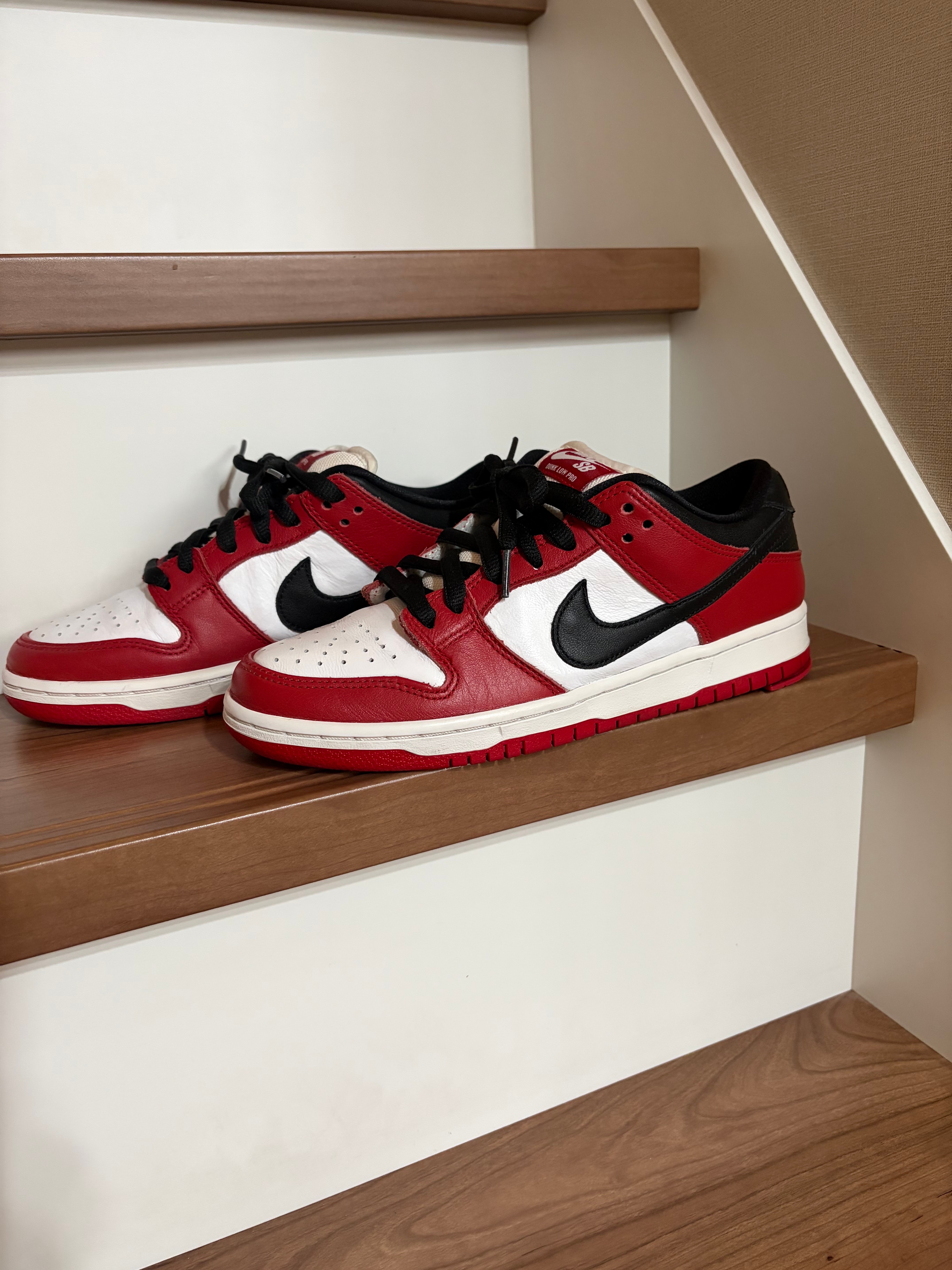 Nike SB Dunk Low Pro "J-Pack Chicago/Varsity Red and White"
