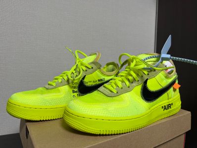 Off-White × Nike Air Force 1 Low "Volt"
