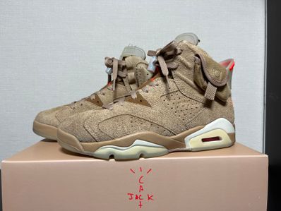 Travis Scott × Nike Air Jordan 6 "British Khaki"
