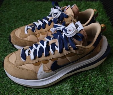 Sacai × Nike Vapor Waffle "Sesame And Blue Void"