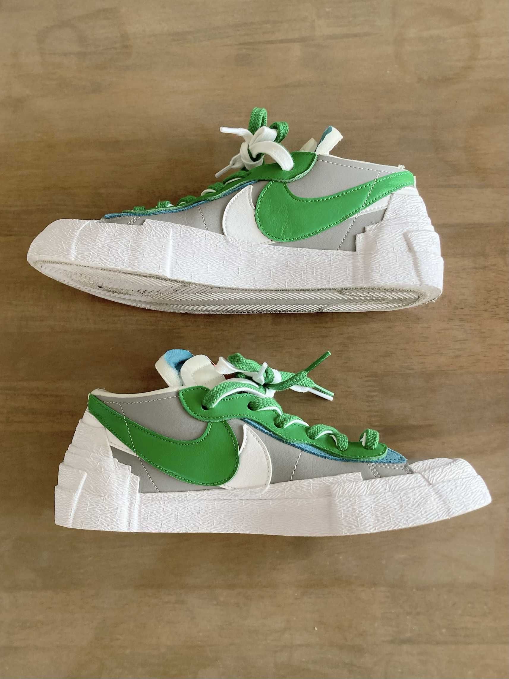 sacai × Nike Blazer Low "Classic Green"