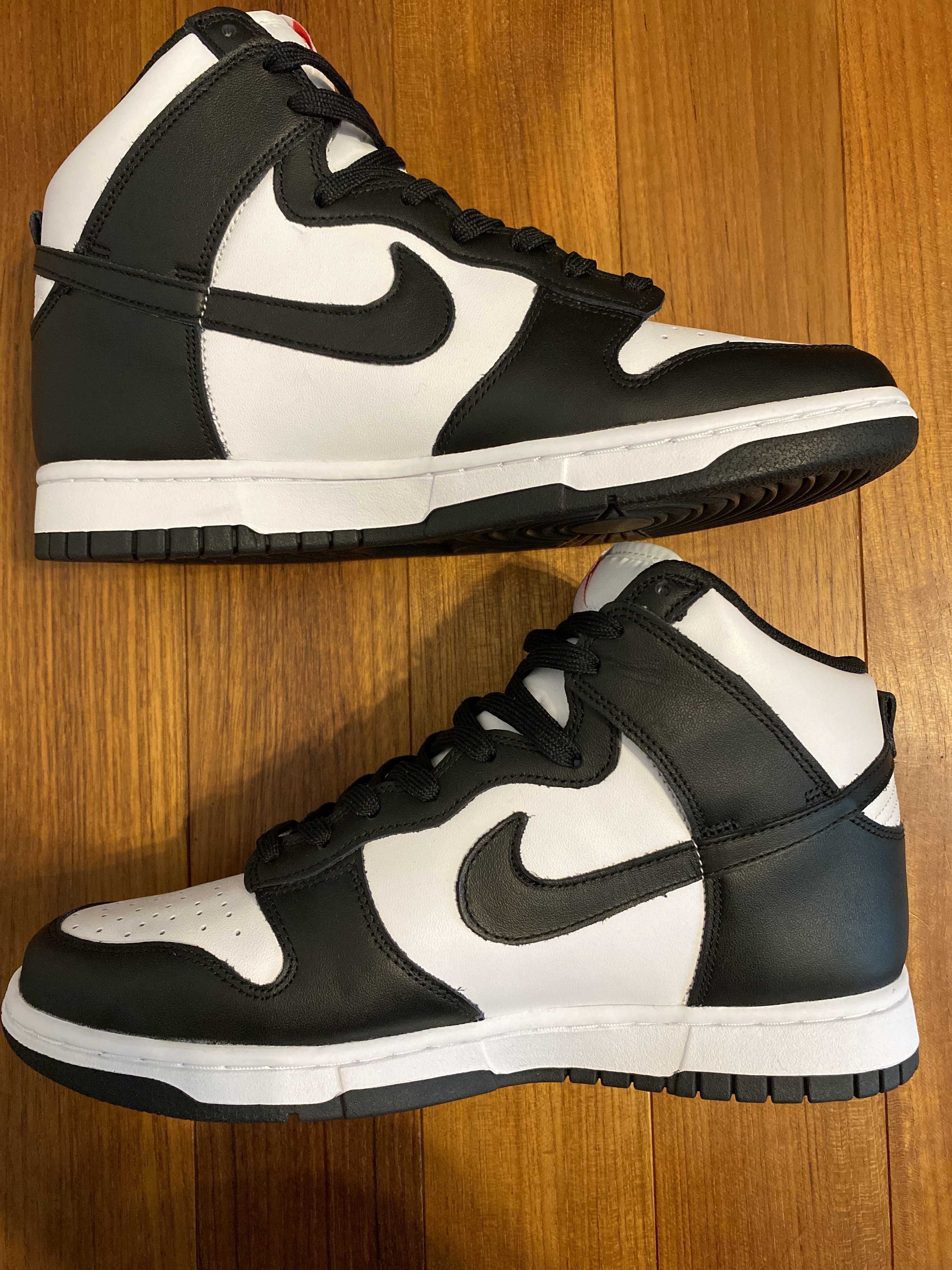 Nike Women's Dunk High "Black and White"