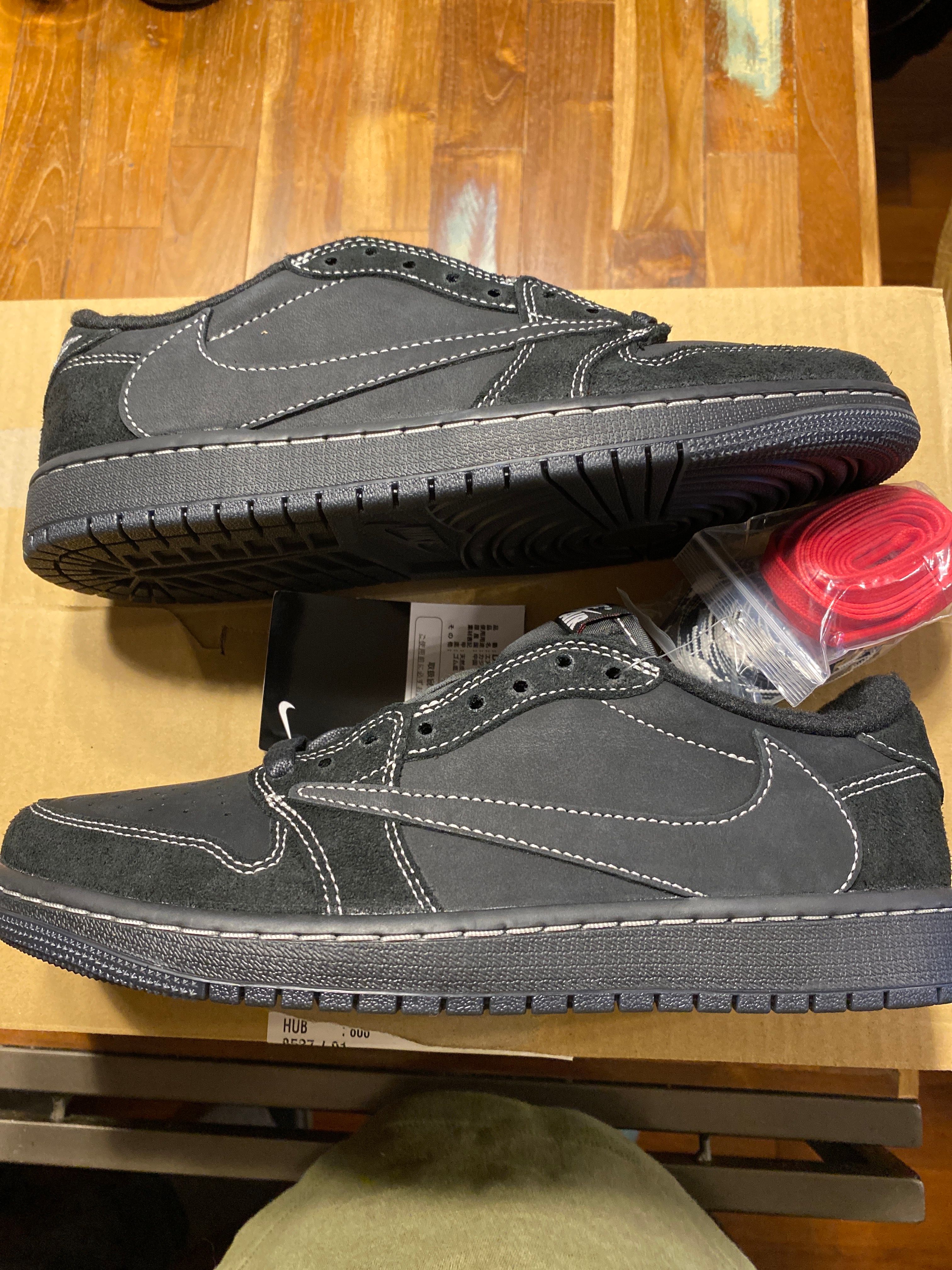 Travis Scott × Nike Air Jordan 1 Low OG SP "Black Phantom"