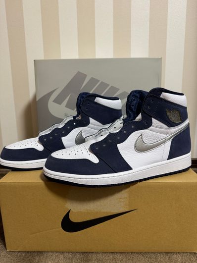 Nike Air Jordan 1 High OG CO.JP "White/Midnight Navy" (2020)(ブリーフケースなし)