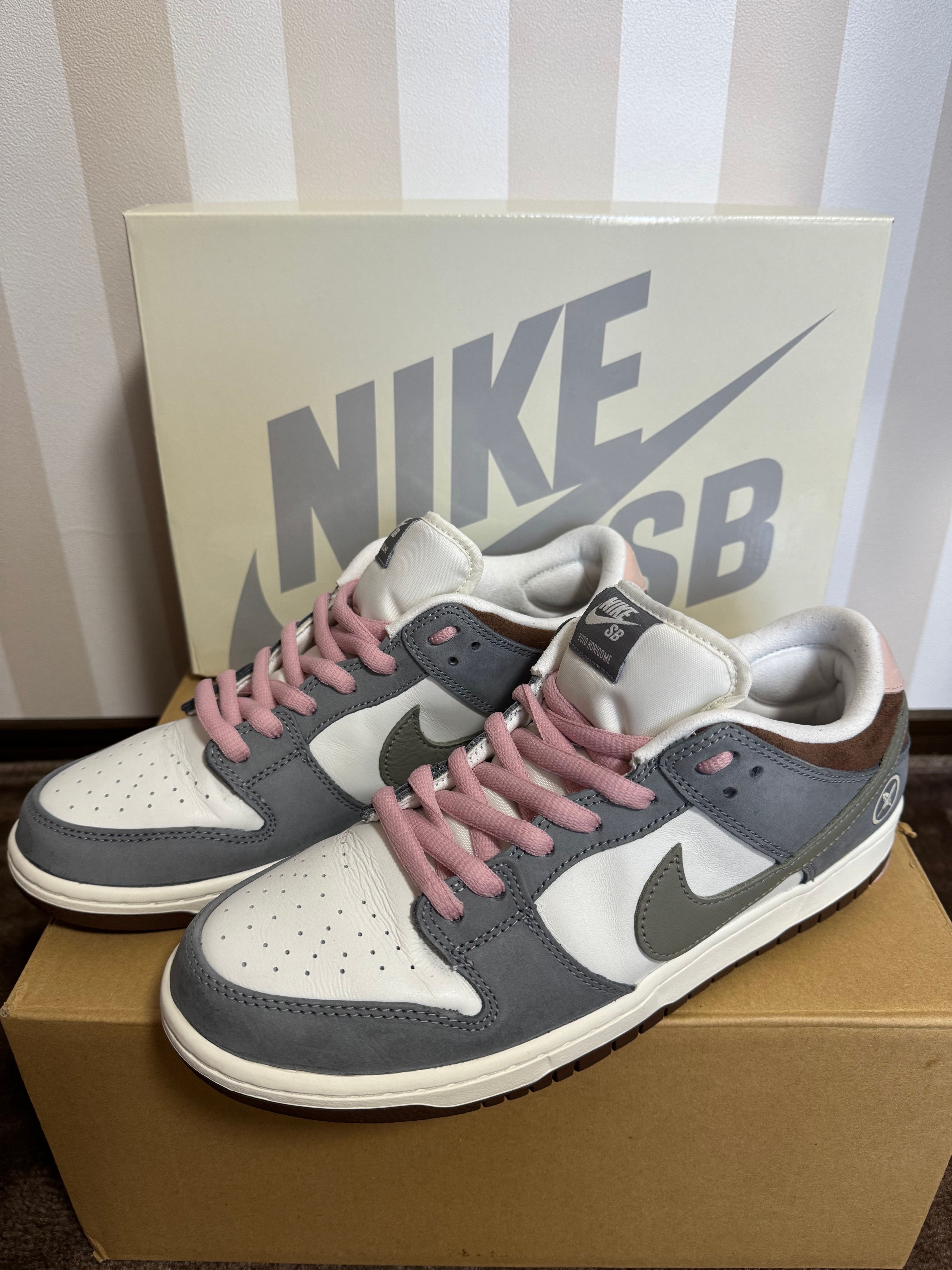 堀米 雄斗(Yuto Horigome) × Nike SB Dunk Low Pro QS "Wolf Grey"