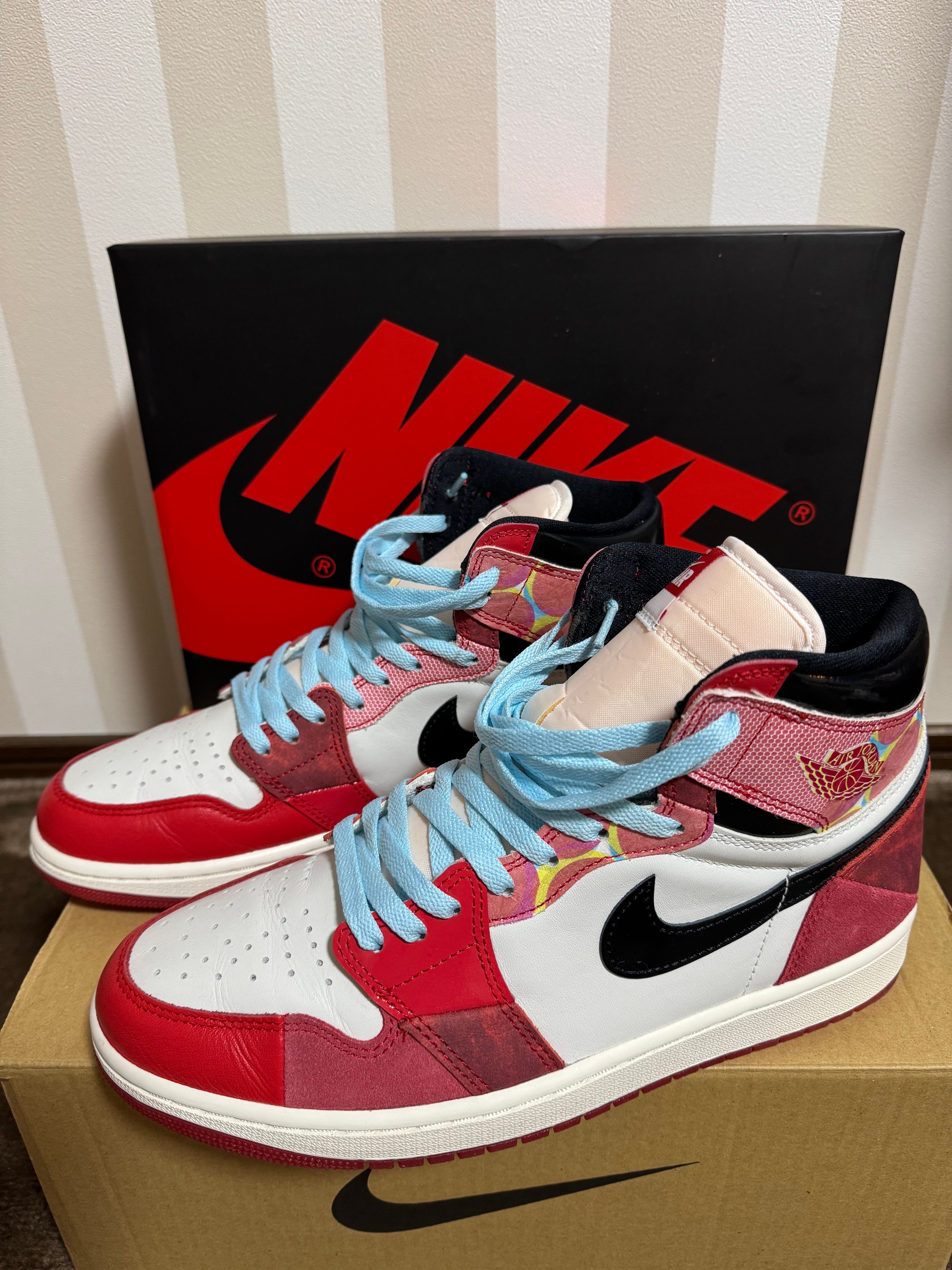 Spider-Man × Nike Air Jordan 1 Retro High OG SP "Spider-Man: Across the Spider-Verse/University Red"
