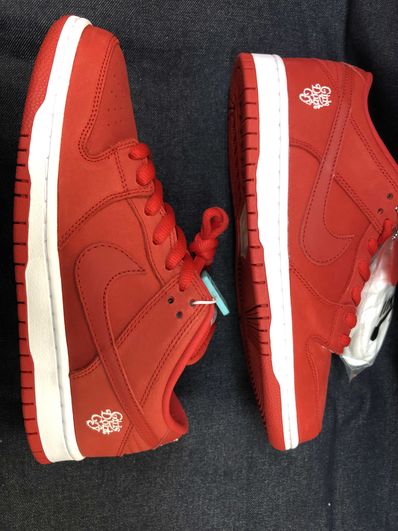Girls Don't Cry × Nike SB Dunk Low Pro QS "Red" / VERDY