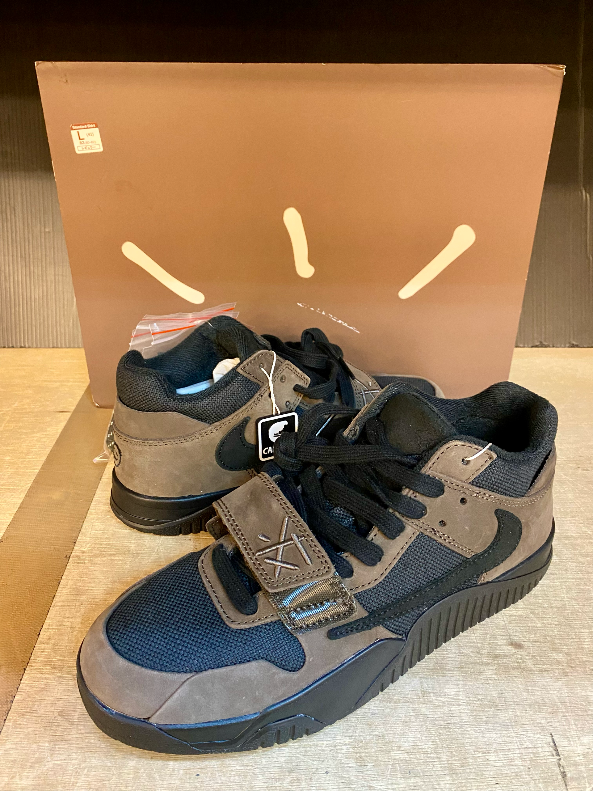 Travis Scott × Nike Jordan Jumpman Jack TR CJ1 T-Rexx "Black and Dark Mocha"
