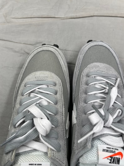 fragment design × sacai × Nike LD Waffle "Light Smoke Grey"