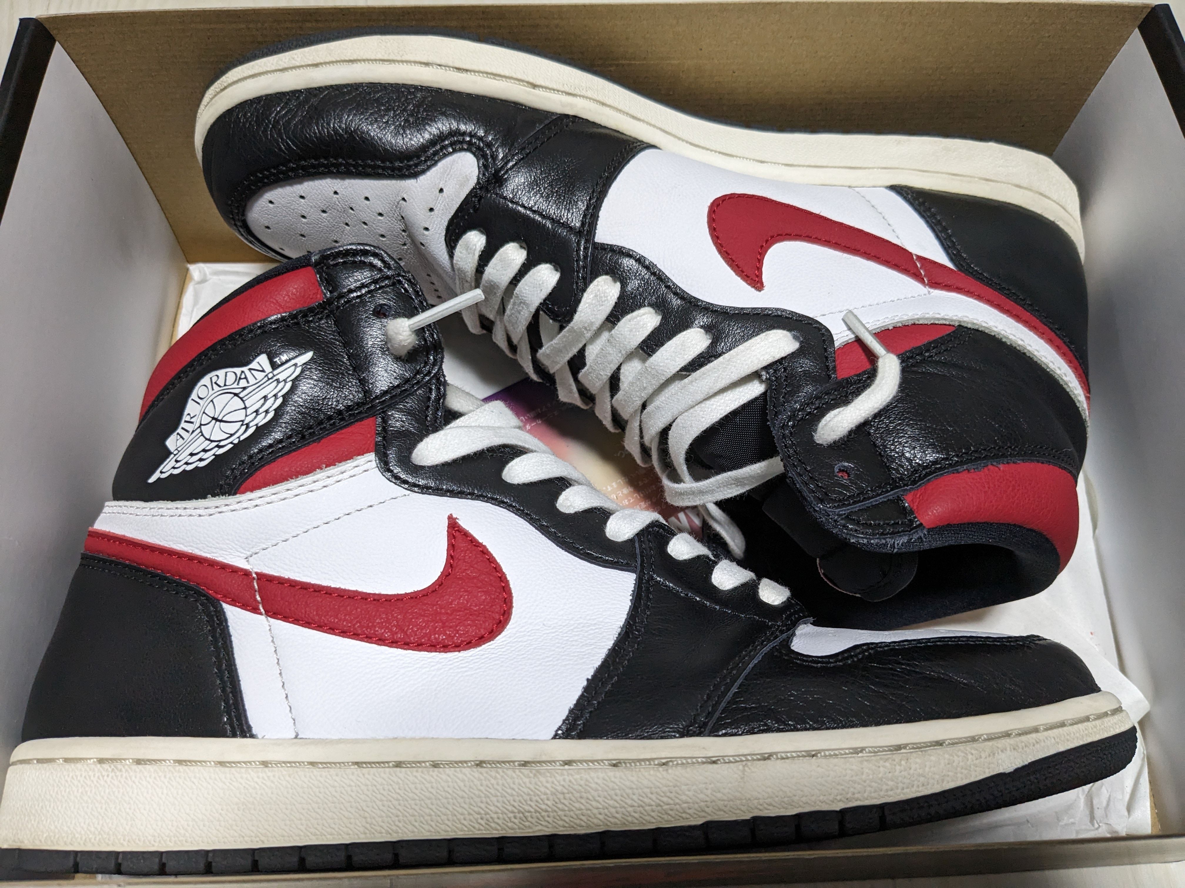 Nike Air Jordan 1 Retro High "Black/White/Sail/Gym Red"    