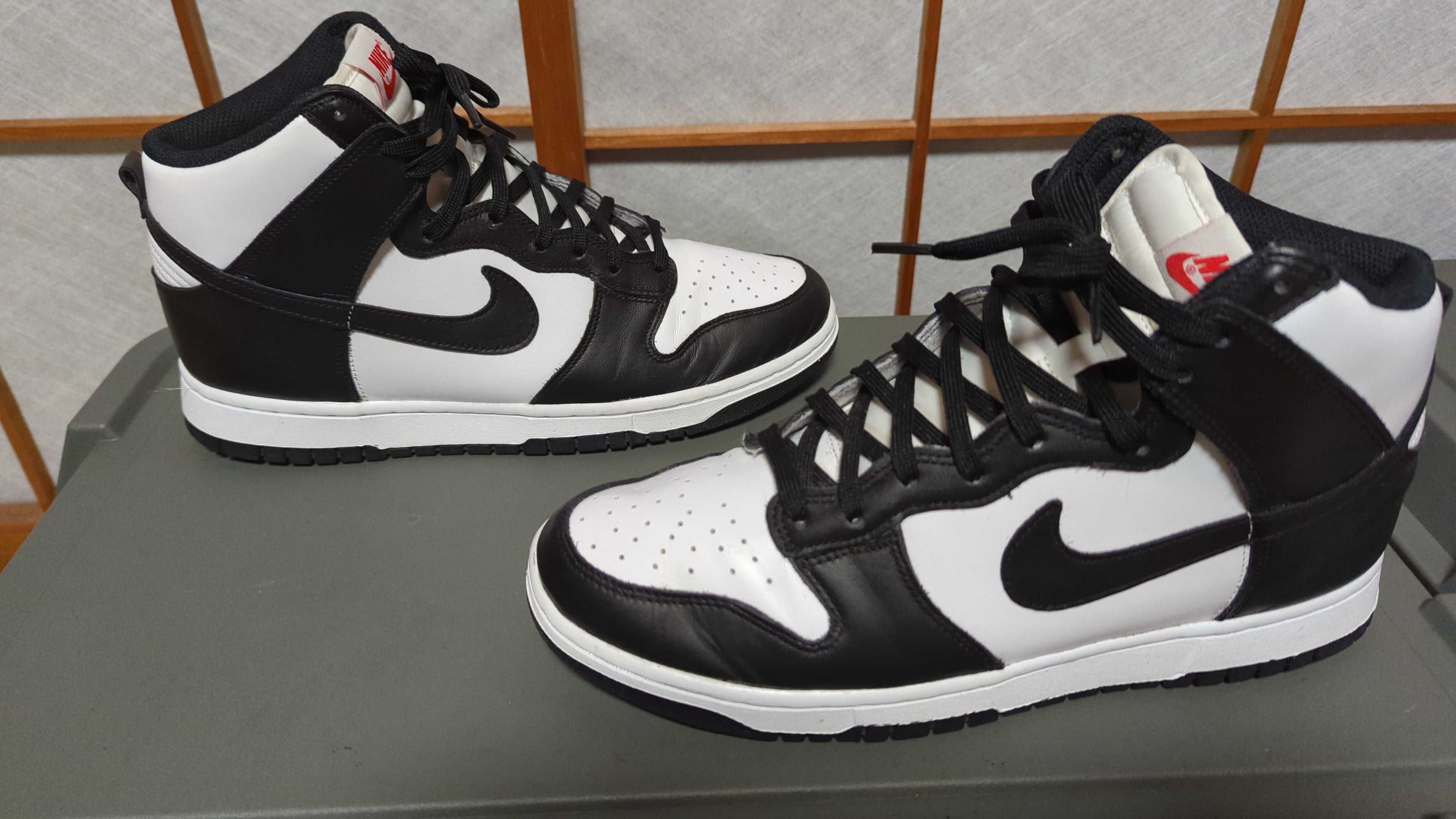 Nike Women's Dunk High "Black and White"