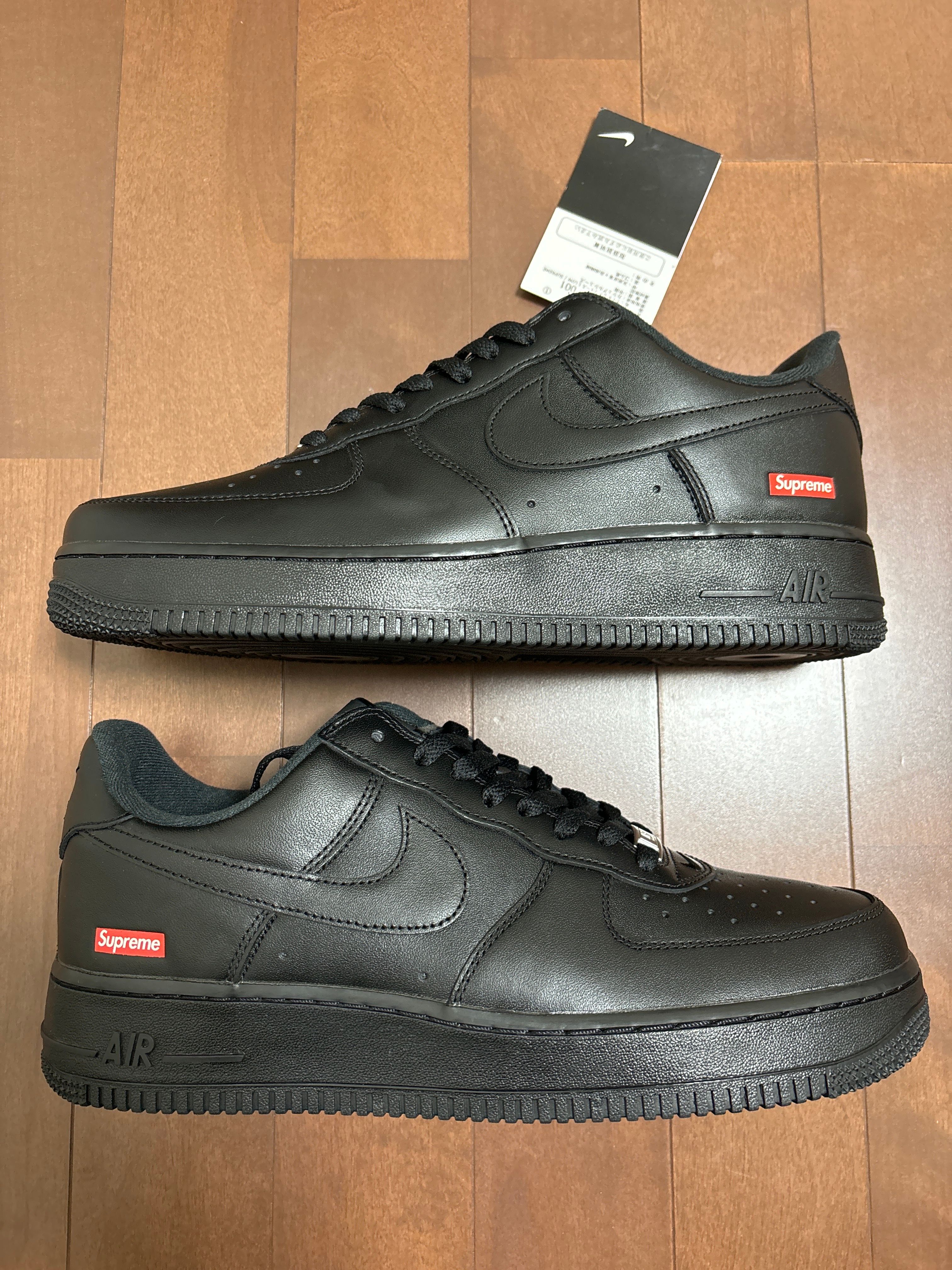 Supreme × Nike Air Force 1 Low "Black"