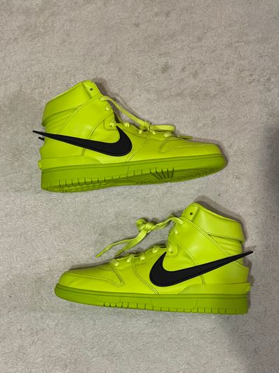 AMBUSH × NIKE DUNK HIGH "FLASH LIME"