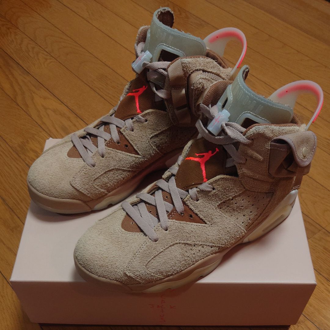 Travis Scott × Nike Air Jordan 6 "British Khaki"