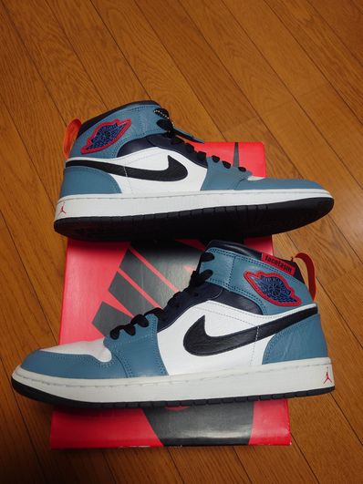 FACETASM × Nike Air Jordan 1 Mid "White/Navy"