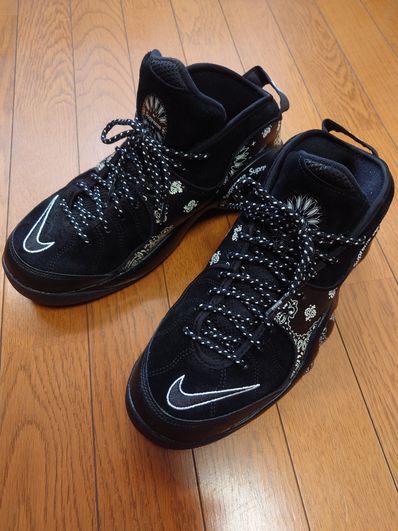 Supreme × Nike Air Zoom Flight 95 SP "Black/White"