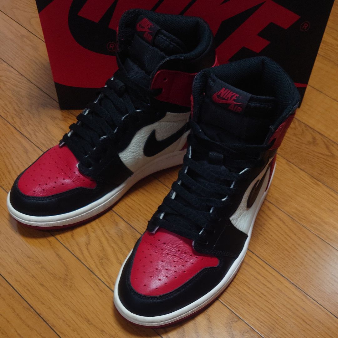 Nike Air Jordan 1 Retro High OG "Bred Toe"