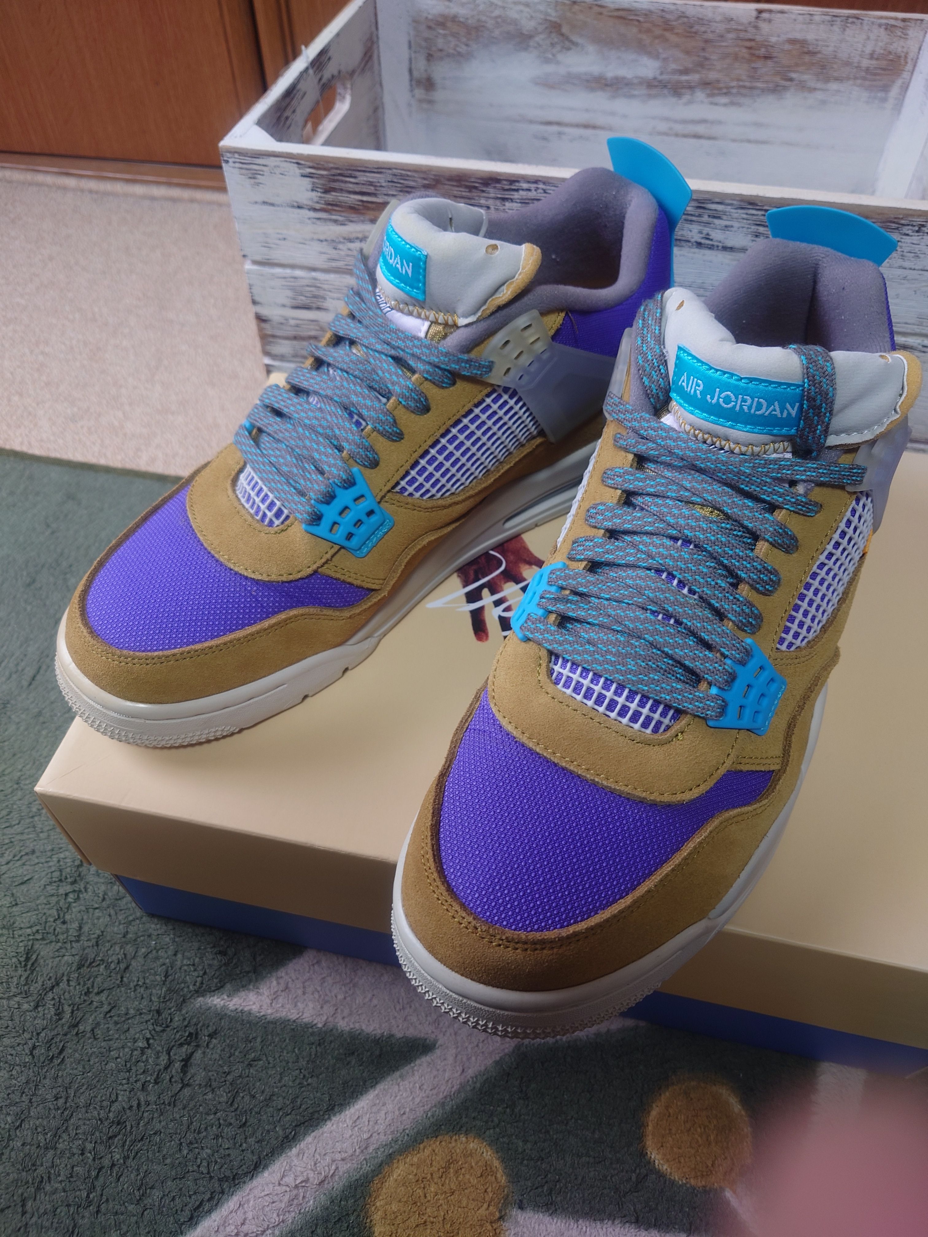 Union × Nike Air Jordan 4 SP "Desert Moss"