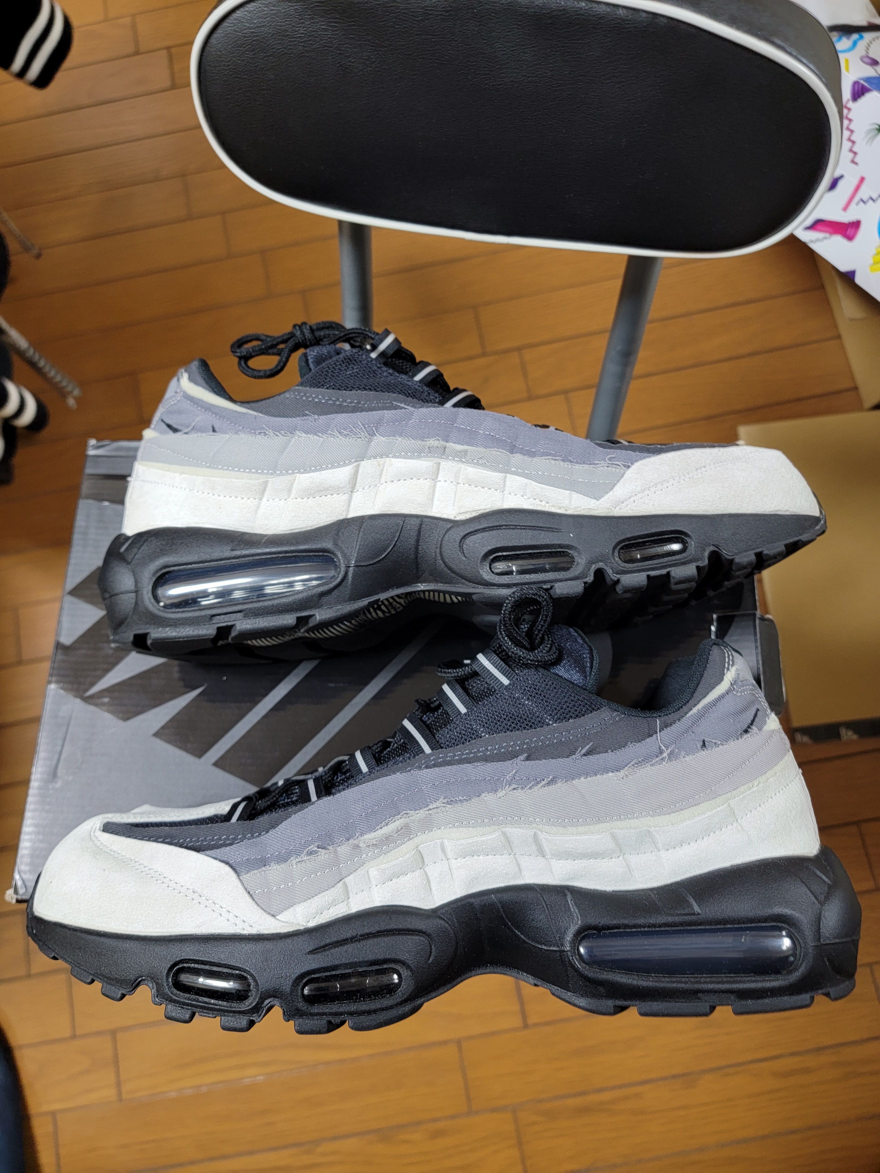 COMME des GARCONS × Nike Air Max 95 "Charcoal"
