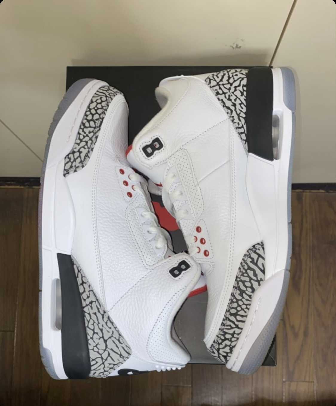Nike Air Jordan 3 Retro "Free Throw Line White Cement"