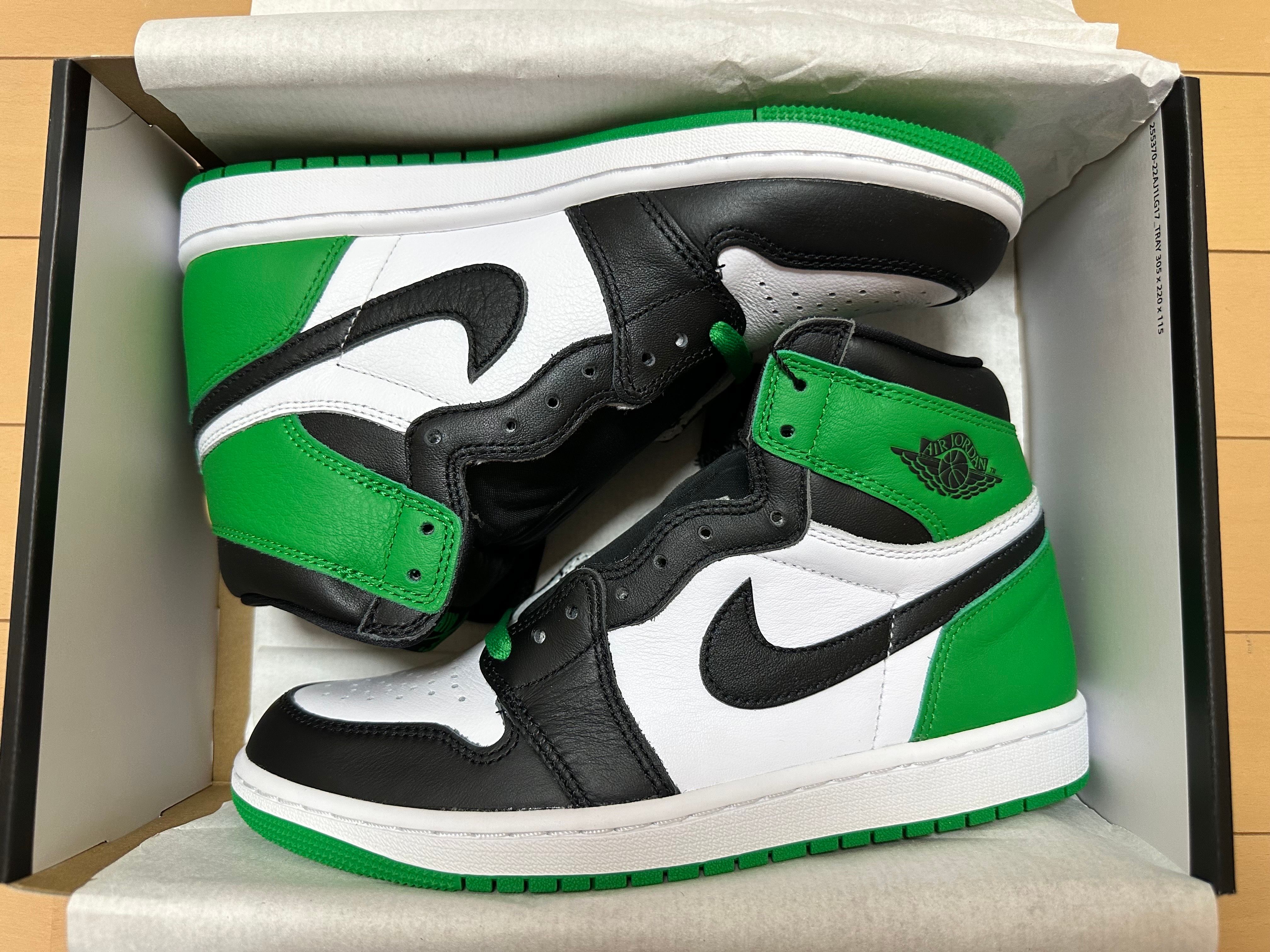 Nike Air Jordan 1 Retro High OG "Celtics/Black and Lucky Green" (2023)