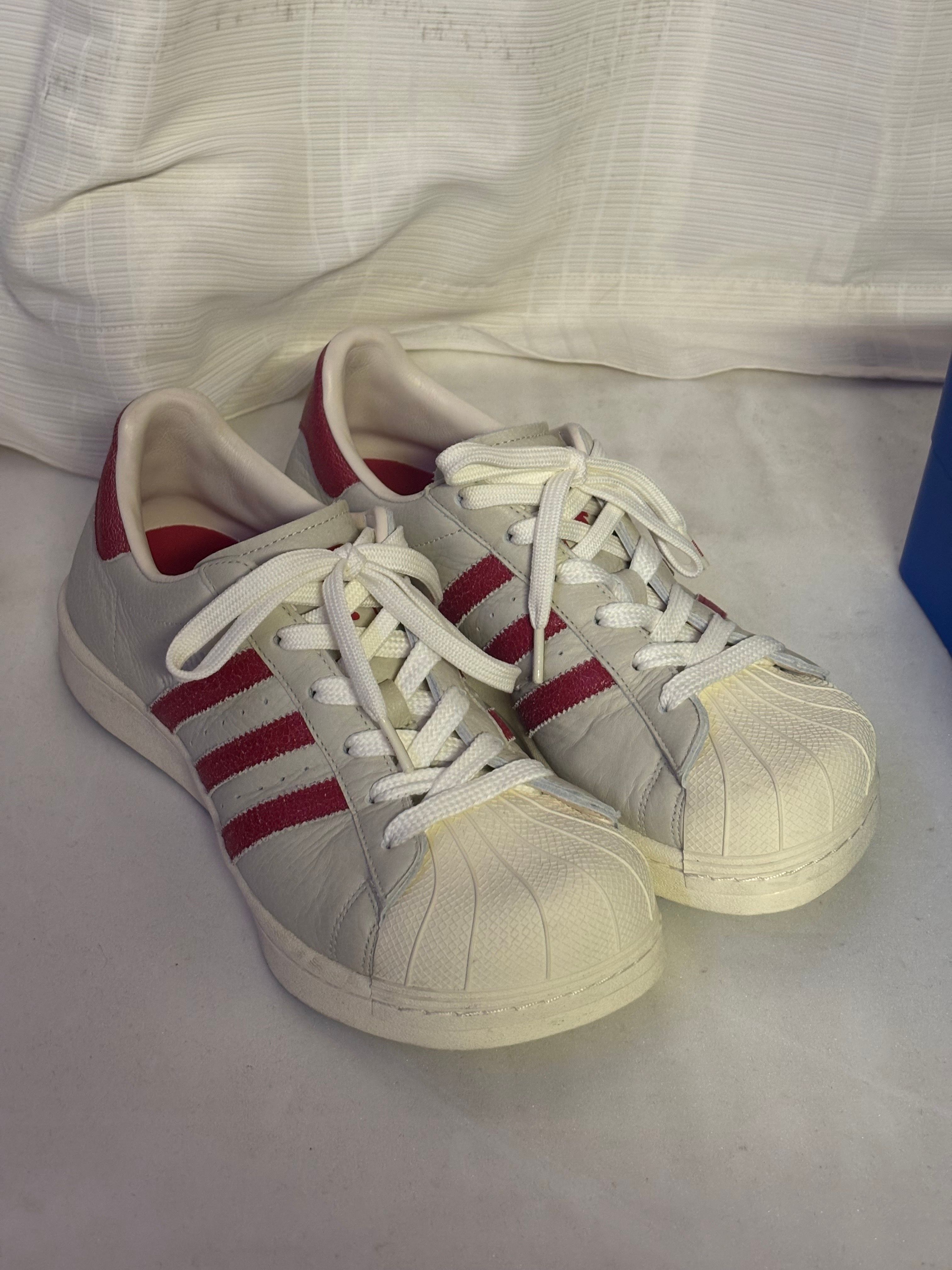 Avavav × adidas Women's Modified Superstar "Crystal White/Supplier Colour/Easy Yellow"
